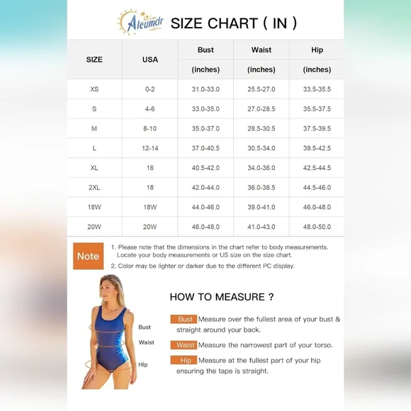 ALEUMDR One Piece Swimsuit - Picture 5 of 7